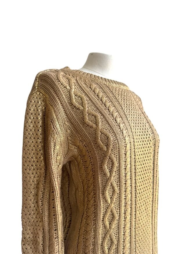 MICHAEL KORS - KNITTED SWEATER GOLD